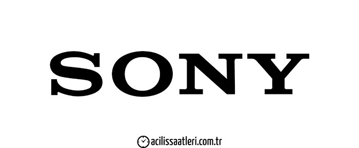 Sony Türkiye Açılış Saati