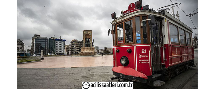 İstanbul Nostaljik Tramvayları Açılış Saati