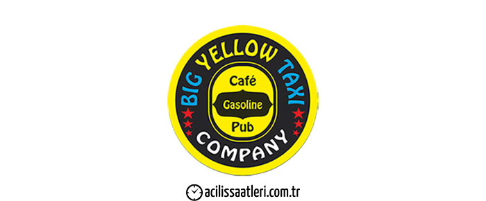 Big Yellow Taxi Benzin Cafe Açılış Saati