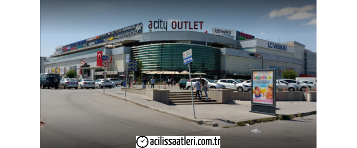 Acity Outlet AVM Açılış Saati